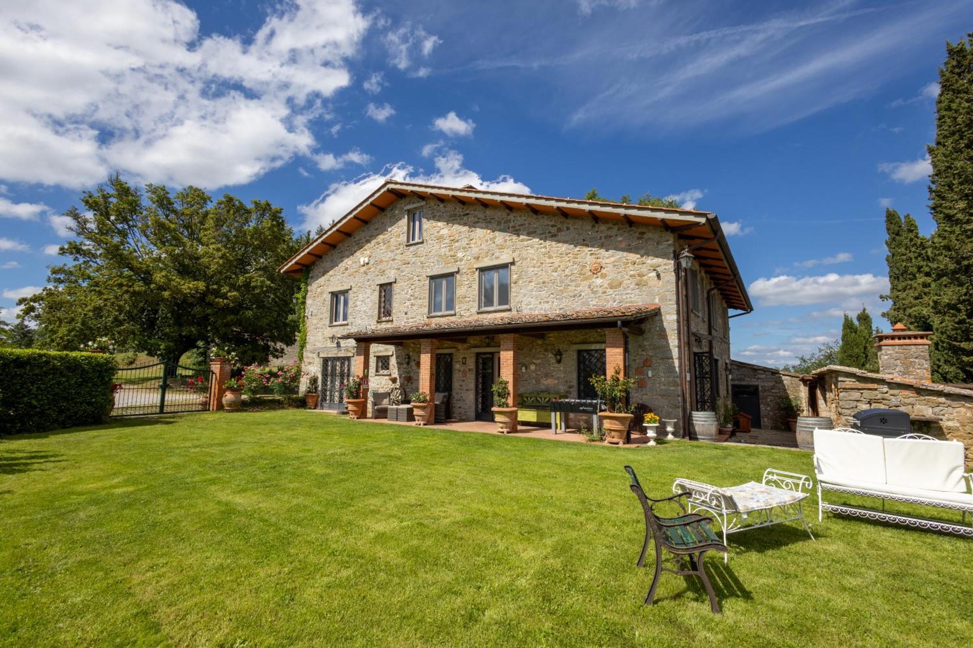 Villa Montelucci Gaiole in Chianti Esterno foto