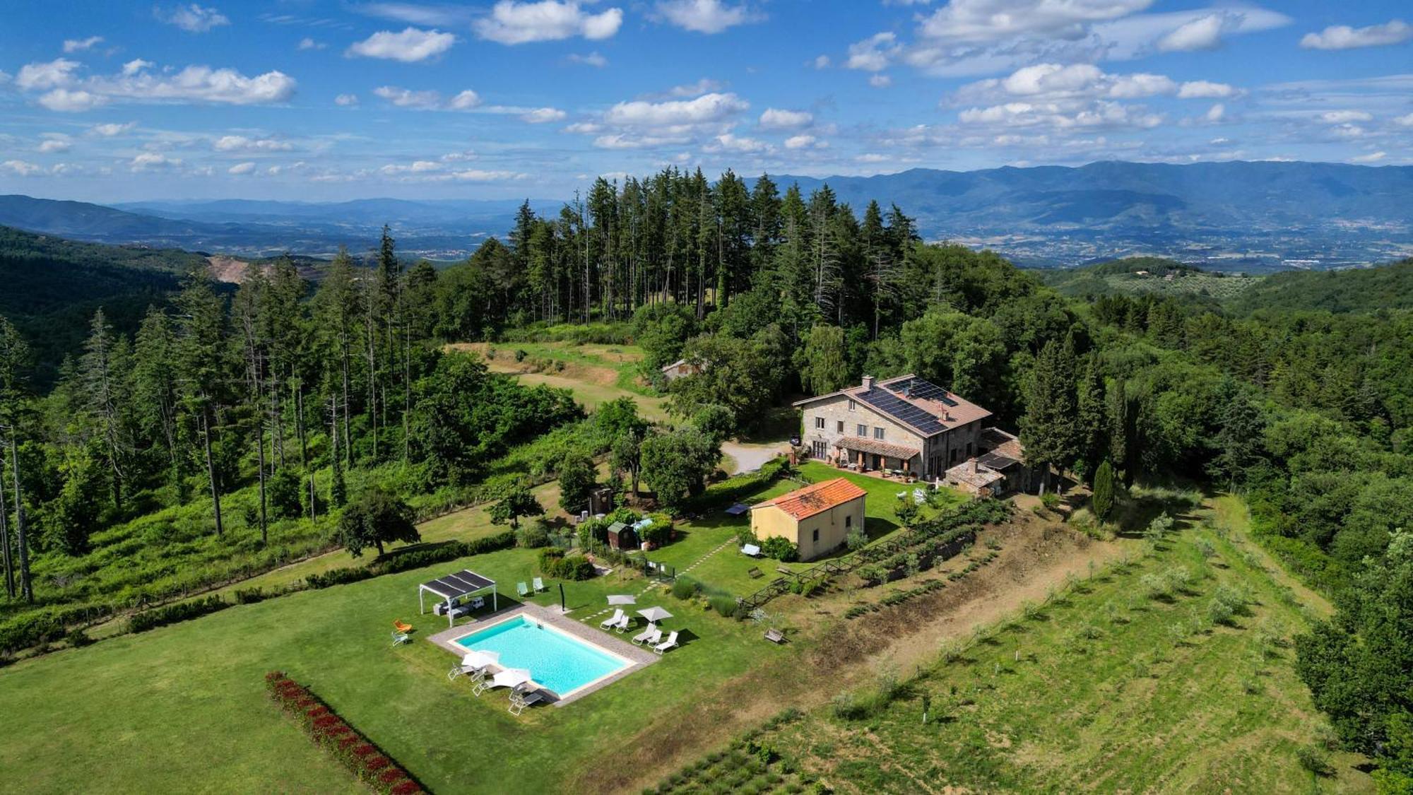 Villa Montelucci Gaiole in Chianti Esterno foto